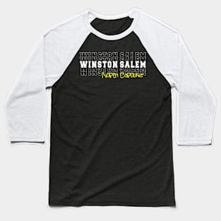 Winston Salem city North Carolina Winston Salem NC Baseball T-Shirt